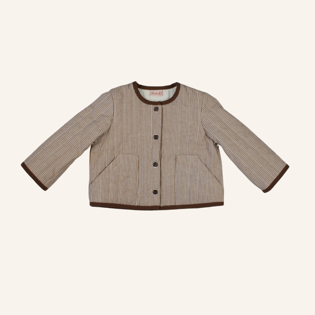 TOKIRA Jacke, Braun Gestreift